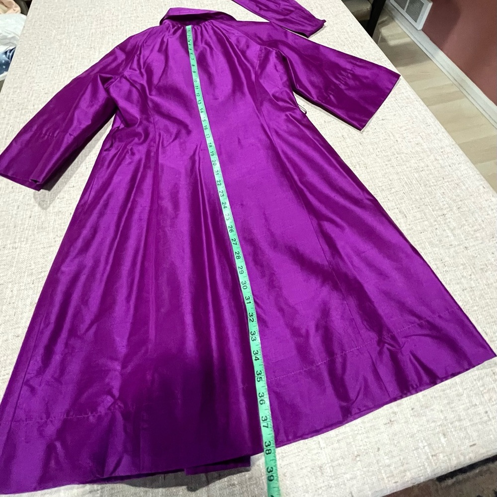 Trina Turk Magenta Pea Coat - Picture 12 of 17